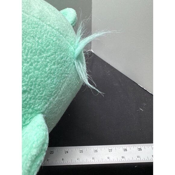 Care Bears Plush Cheer Bear Mint Green 26" Embroidered Rainbow Stars Heart Belly - Picture 5 of 9